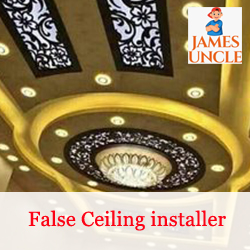 False Ceiling installer Mr. Dipu Debnath in Palashi